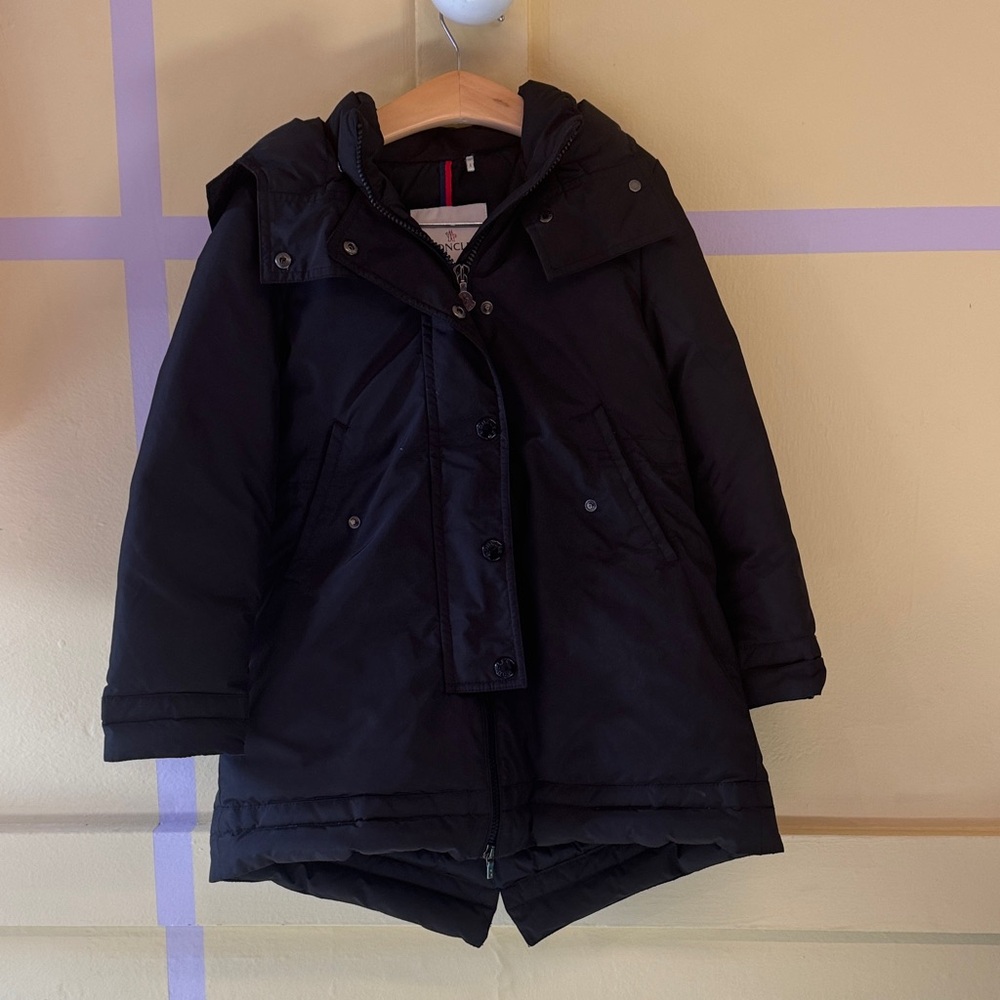 Moncler Kids Black Winter Coat